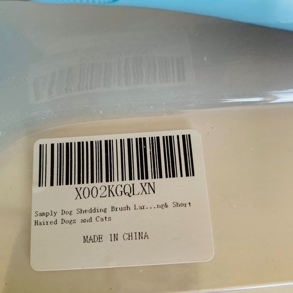 Simply Dog Shedding De-shedding Brush Short haired Dogs and Cats NEW - Picture 3 of 5